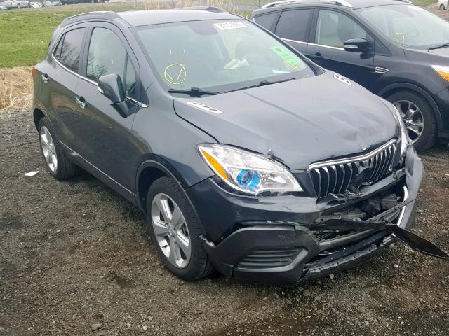 KL4CJASB2GB676442 - 2016 BUICK ENCORE GRAY photo 1