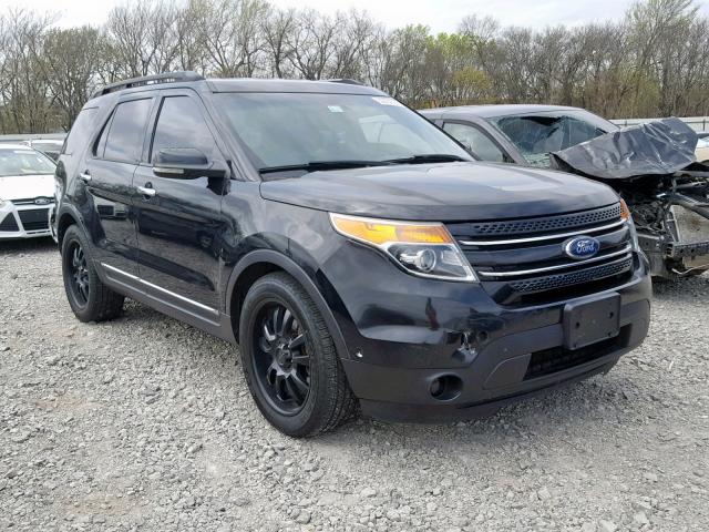 1FMHK7F84BGA68441 - 2011 FORD EXPLORER L BLACK photo 1