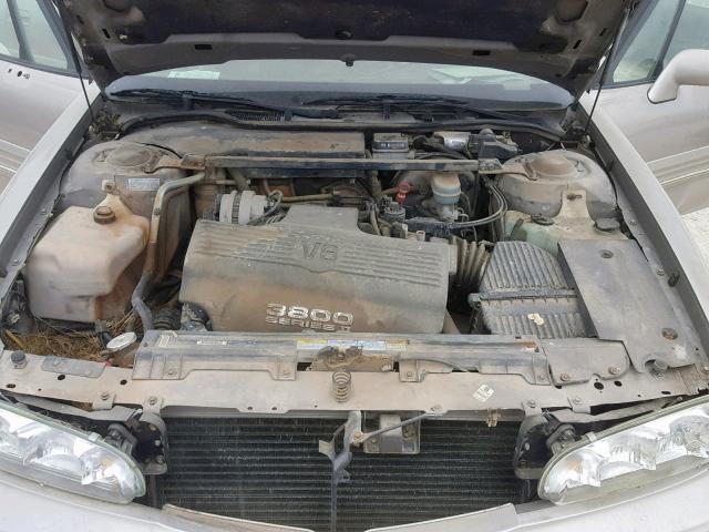 1G2HX52K2T4213964 - 1996 PONTIAC BONNEVILLE TAN photo 7