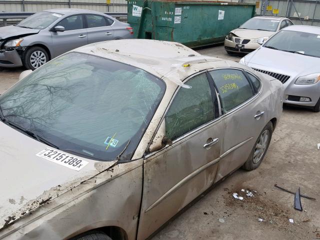 2G4WC582181194912 - 2008 BUICK LACROSSE C TAN photo 9