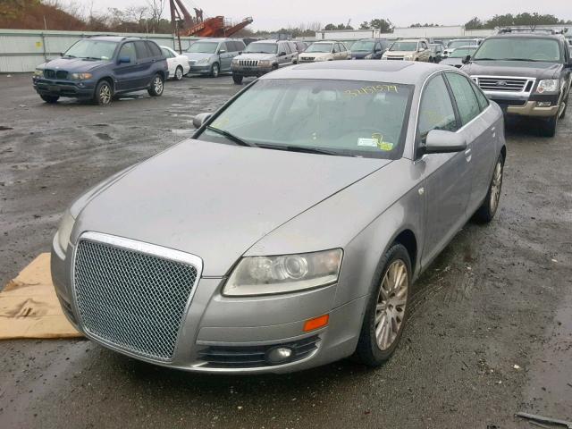 WAUDH74F26N122630 - 2006 AUDI A6 3.2 QUA GRAY photo 2