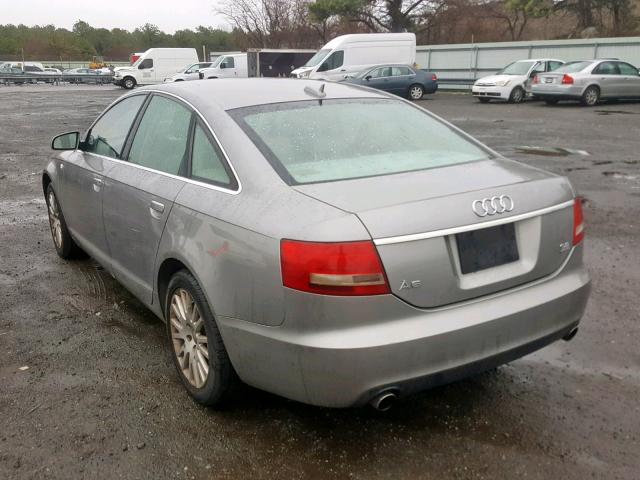 WAUDH74F26N122630 - 2006 AUDI A6 3.2 QUA GRAY photo 3