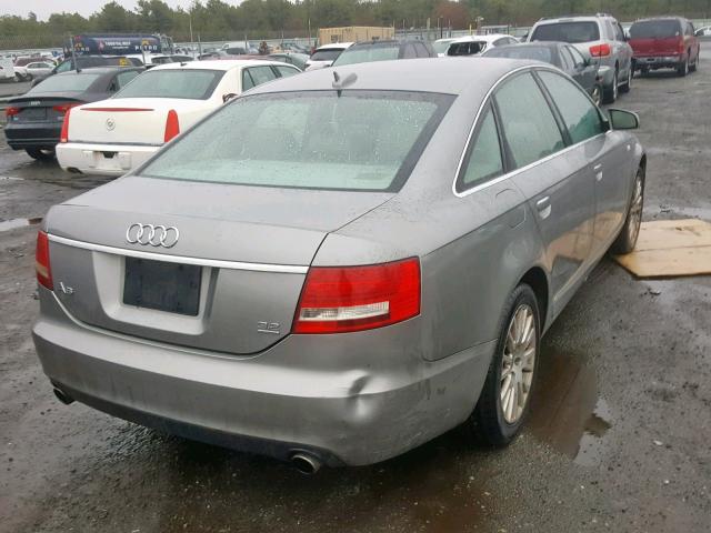 WAUDH74F26N122630 - 2006 AUDI A6 3.2 QUA GRAY photo 4