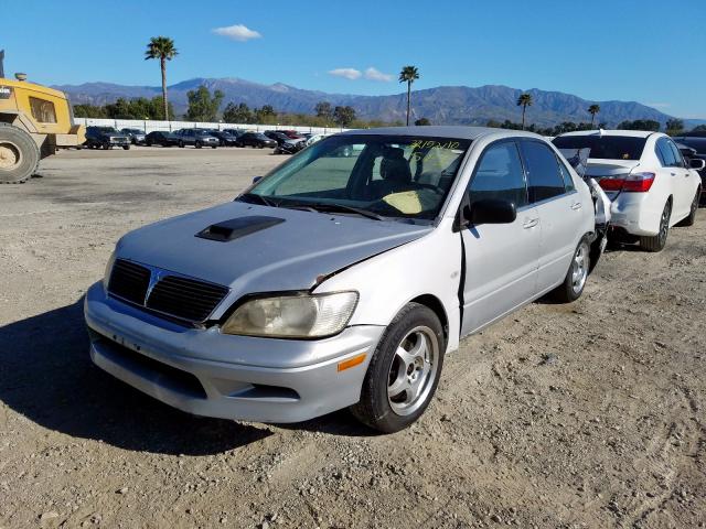 JA3AJ26E82U082554 - 2002 MITSUBISHI LANCER ES  photo 2