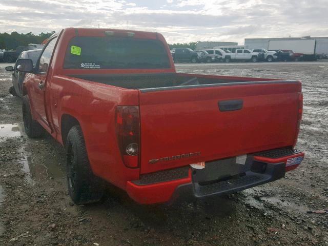 1GCCS149998159538 - 2009 CHEVROLET COLORADO RED photo 3