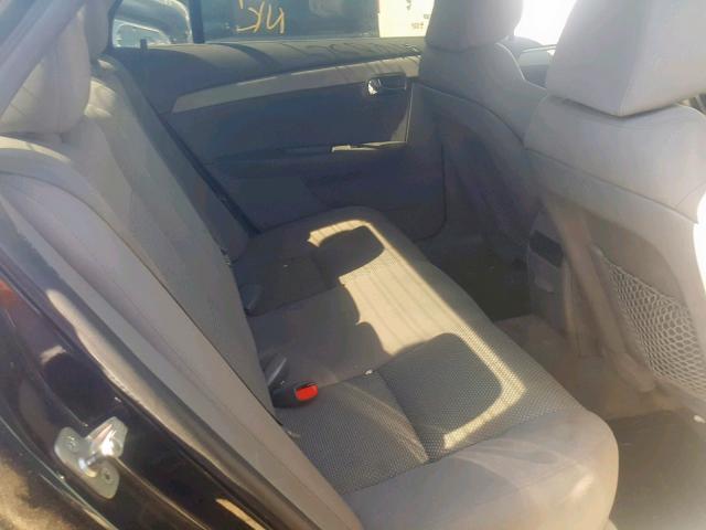 1G1ZA5E14BF168400 - 2011 CHEVROLET MALIBU LS BLACK photo 6