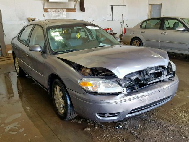 1FAFP56U97A141088 - 2007 FORD TAURUS SEL GRAY photo 1