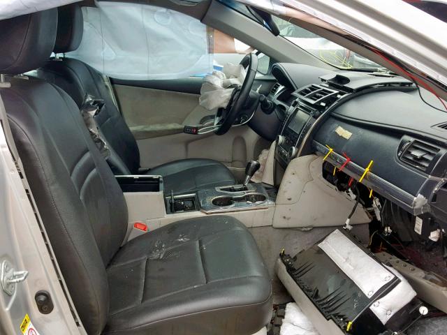 4T1BD1FK1CU027678 - 2012 TOYOTA CAMRY HYBR TWO TONE photo 5