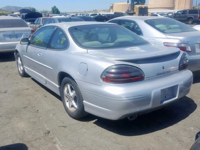 1G2WP12K52F122156 - 2002 PONTIAC GRAND PRIX GRAY photo 3