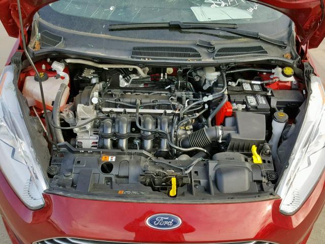 3FADP4CJ8GM195044 - 2016 FORD FIESTA TIT RED photo 7