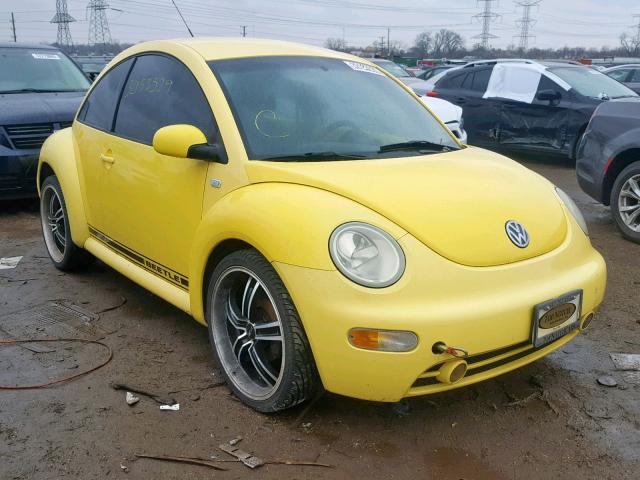 3VWCB21C62M405725 - 2002 VOLKSWAGEN NEW BEETLE Sarı foto 1