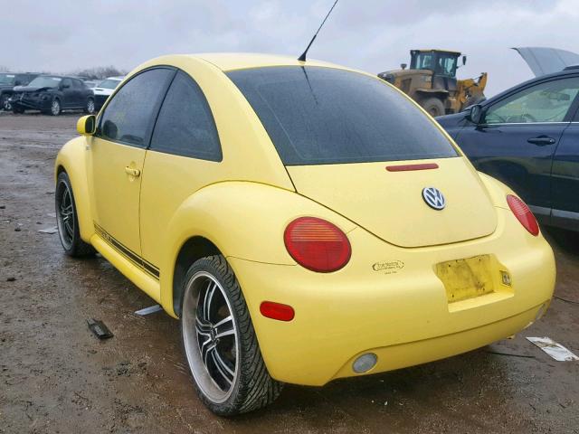 3VWCB21C62M405725 - 2002 VOLKSWAGEN NEW BEETLE Sarı foto 3