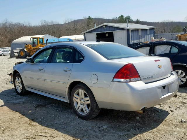 2G1WB5E35E1128520 - 2014 CHEVROLET IMPALA LIM SILVER photo 3