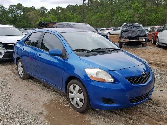 JTDBT903194045341 - 2009 TOYOTA YARIS BLUE photo 1