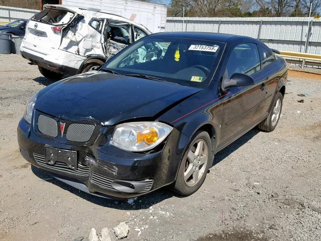 1G2AL15F777396870 - 2007 PONTIAC G5 BLACK photo 2