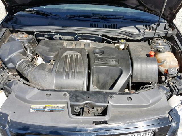 1G2AL15F777396870 - 2007 PONTIAC G5 BLACK photo 7