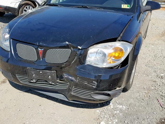 1G2AL15F777396870 - 2007 PONTIAC G5 BLACK photo 9