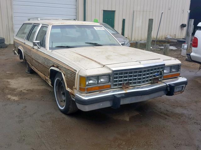 2FABP44F6GX102060 - 1986 FORD LTD CROWN BROWN photo 1