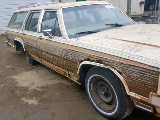 2FABP44F6GX102060 - 1986 FORD LTD CROWN BROWN photo 9