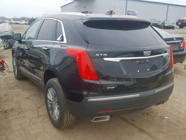 1GYKNDRS8KZ112110 - 2019 CADILLAC XT5 LUXURY BLACK photo 3