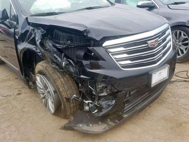 1GYKNDRS8KZ112110 - 2019 CADILLAC XT5 LUXURY BLACK photo 9