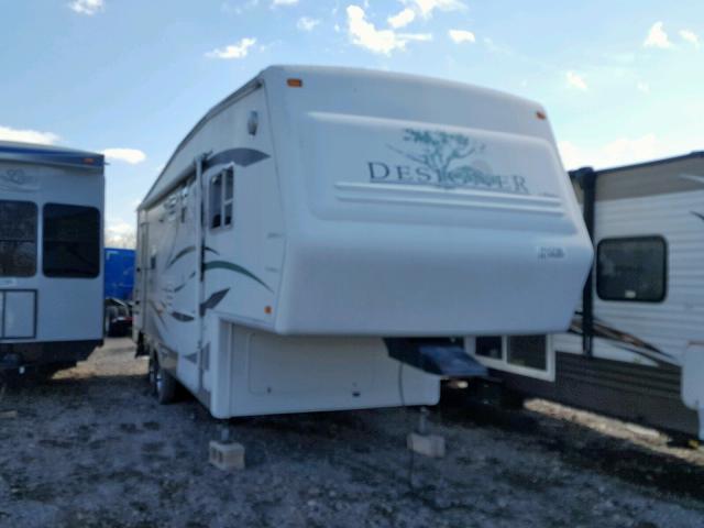 1UJCJ02RX51SG0070 - 2005 JAYCO 5TH WHEEL WHITE photo 1