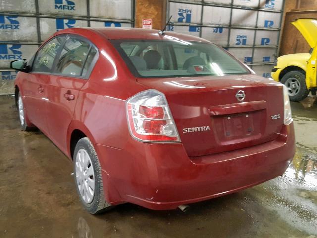 3N1AB61E17L665193 - 2007 NISSAN SENTRA 2.0 RED photo 3