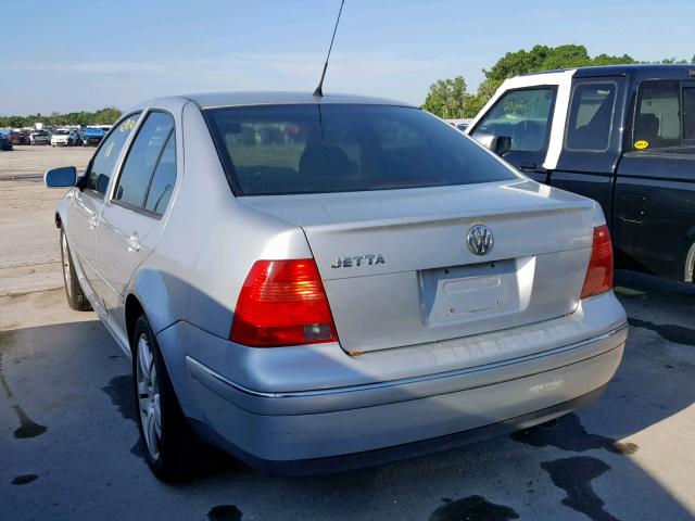 3VWRK69M44M005860 - 2004 VOLKSWAGEN JETTA GL SILVER photo 3