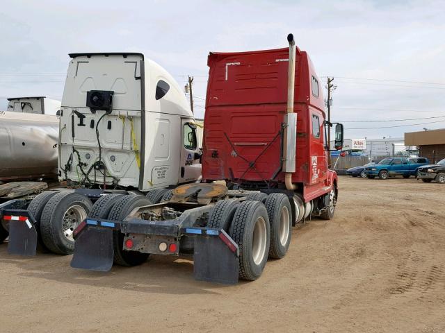 4VG7DBCJ3WN755102 - 1998 VOLVO VN RED photo 4