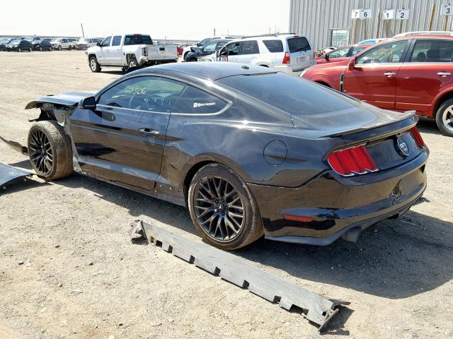 1FA6P8CF5F5412968 - 2015 FORD MUSTANG GT BLACK photo 3