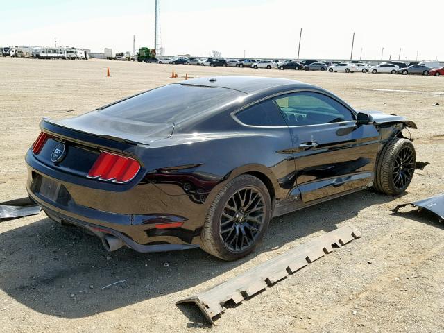 1FA6P8CF5F5412968 - 2015 FORD MUSTANG GT BLACK photo 4