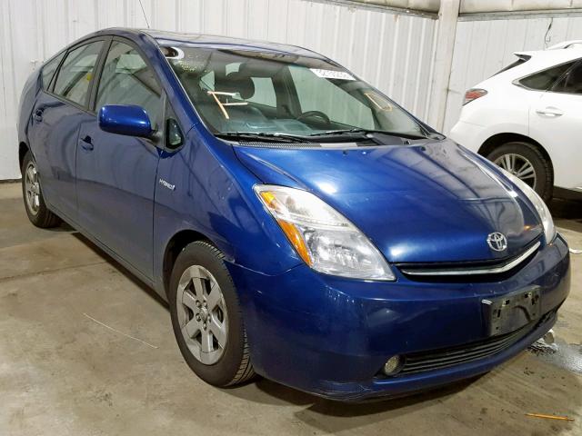 JTDKB20U287760192 - 2008 TOYOTA PRIUS BLUE photo 1