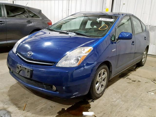 JTDKB20U287760192 - 2008 TOYOTA PRIUS BLUE photo 2