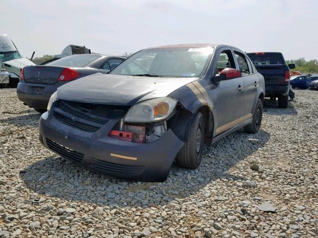 1G1AF5F55A7195565 - 2010 CHEVROLET COBALT 2LT BLACK photo 2