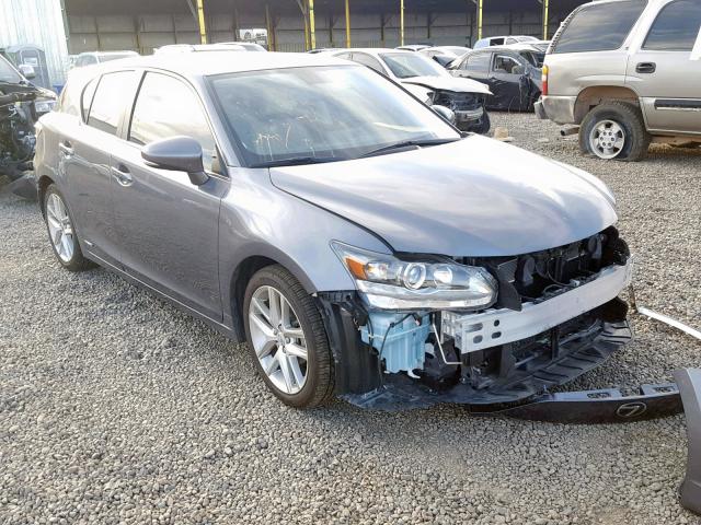 JTHKD5BHXG2274459 - 2016 LEXUS CT 200 GRAY photo 1