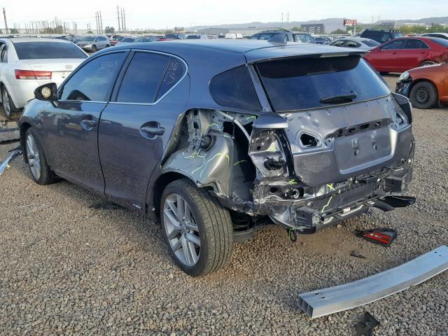 JTHKD5BHXG2274459 - 2016 LEXUS CT 200 GRAY photo 3