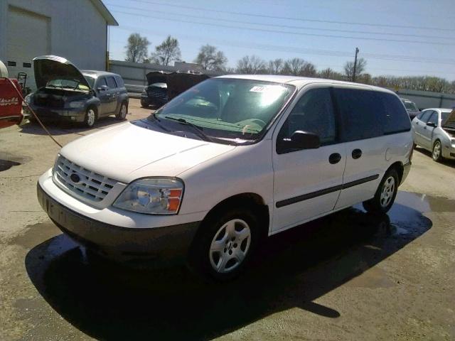 2FTZA54644BB05189 - 2004 FORD FREESTAR WHITE photo 2