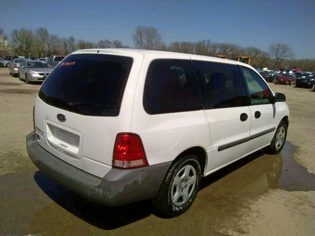 2FTZA54644BB05189 - 2004 FORD FREESTAR WHITE photo 4