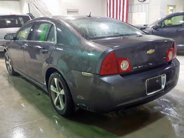 1G1ZC5E10BF319405 - 2011 CHEVROLET MALIBU 1LT 灰色 照片 3