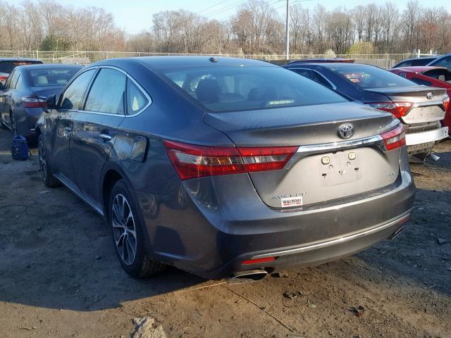 4T1BK1EB3HU260248 - 2017 TOYOTA AVALON XLE GRAY photo 3