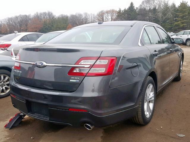 1FAHP2H88GG132161 - 2016 FORD TAURUS SEL GRAY photo 4