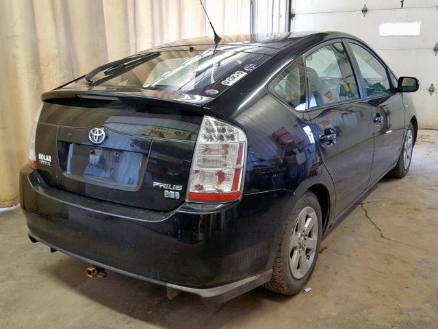 JTDKB20U577683428 - 2007 TOYOTA PRIUS BLACK photo 4