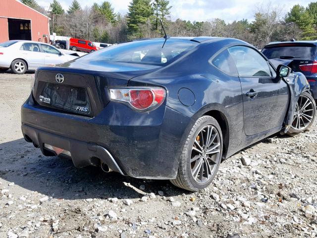 JF1ZNAA14D2703333 - 2013 TOYOTA SCION FR-S BLACK photo 4
