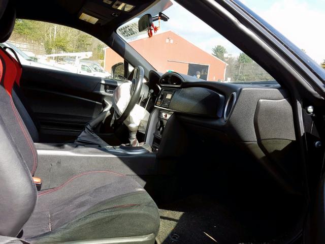 JF1ZNAA14D2703333 - 2013 TOYOTA SCION FR-S BLACK photo 5