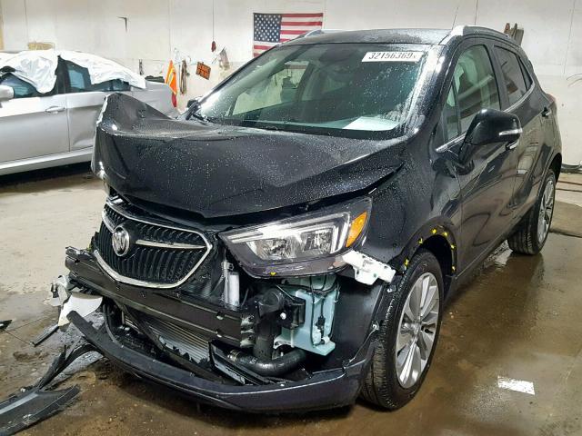 KL4CJASB0KB788620 - 2019 BUICK ENCORE PRE BLACK photo 2