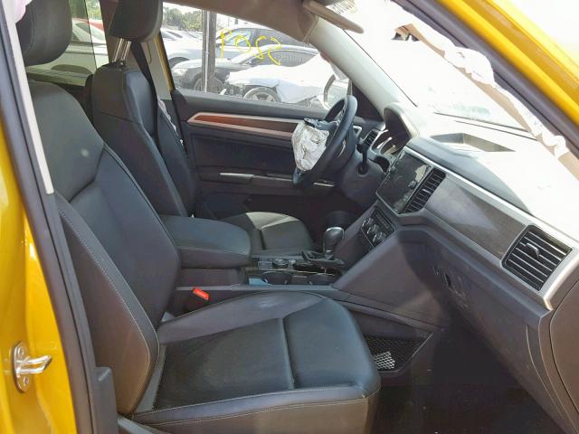 1V2RR2CA5JC561502 - 2018 VOLKSWAGEN ATLAS SEL Sarı foto 5