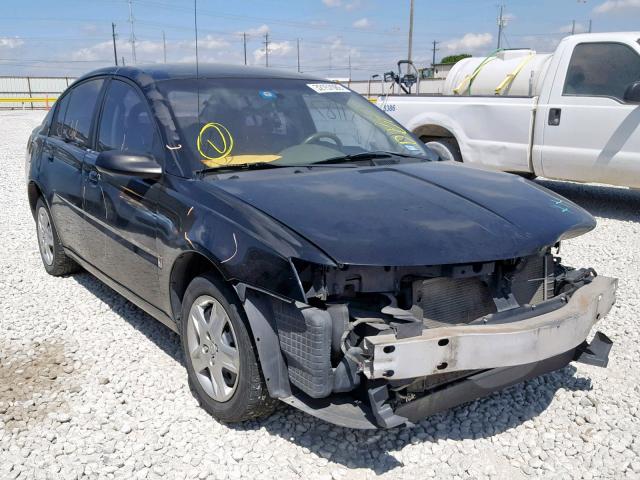 1G8AJ55FX6Z146027 - 2006 SATURN ION LEVEL BLACK photo 1