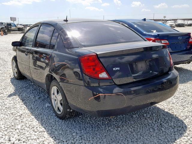1G8AJ55FX6Z146027 - 2006 SATURN ION LEVEL BLACK photo 3
