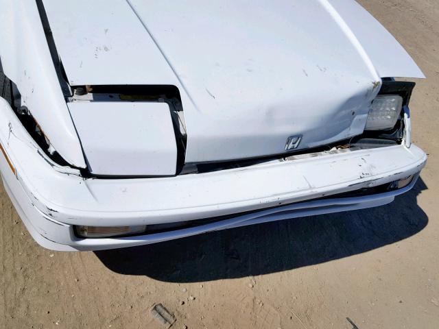 JHMBA4152MC016369 - 1991 HONDA PRELUDE SI WHITE photo 9