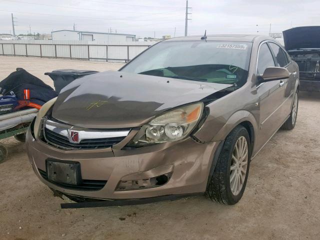 1G8ZV57727F157071 - 2007 SATURN AURA XR TAN photo 2